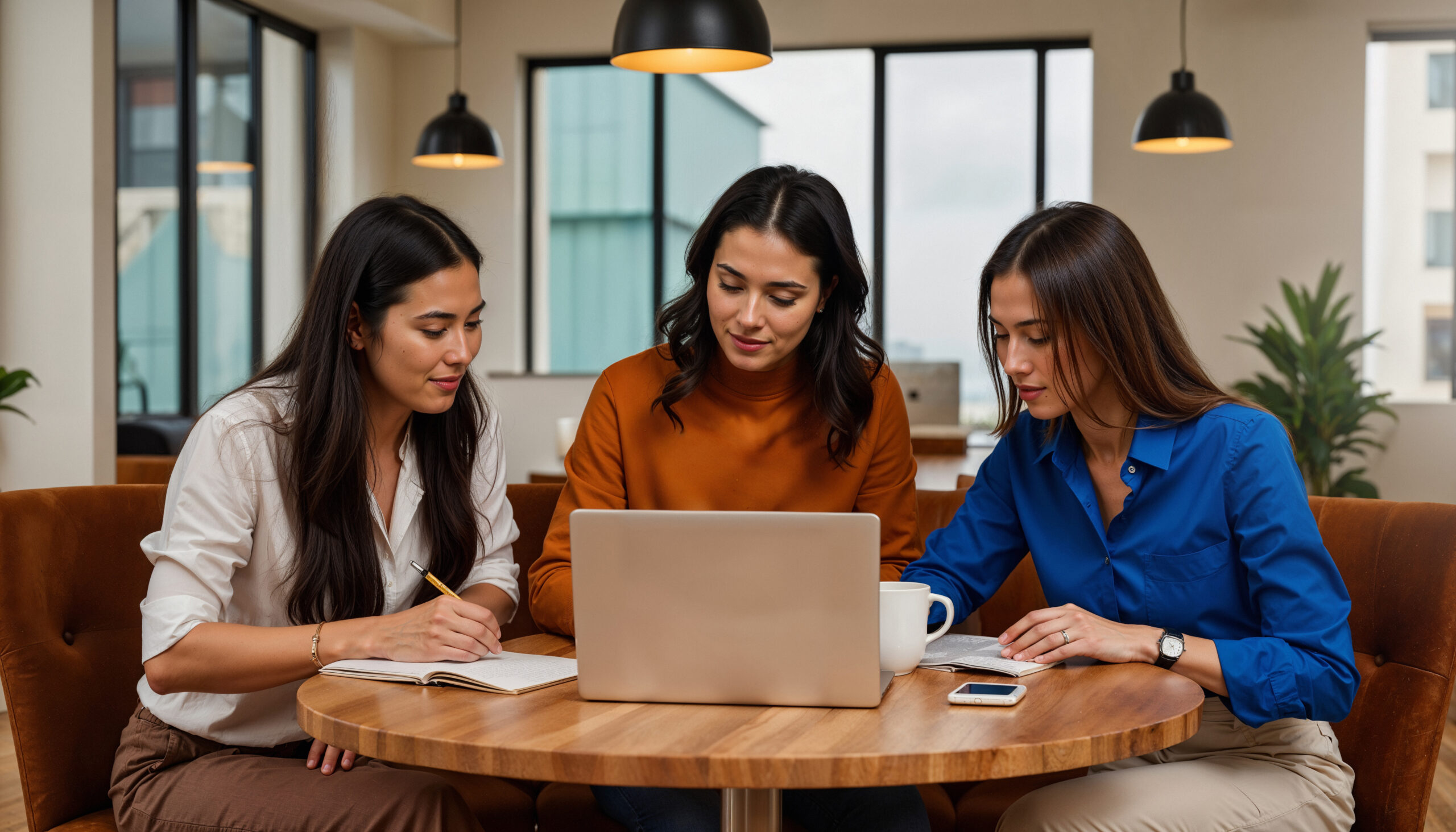 three-women-working-together